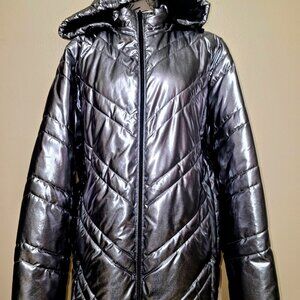 Xersion Metallic Puffer Jacket – Women’s XL